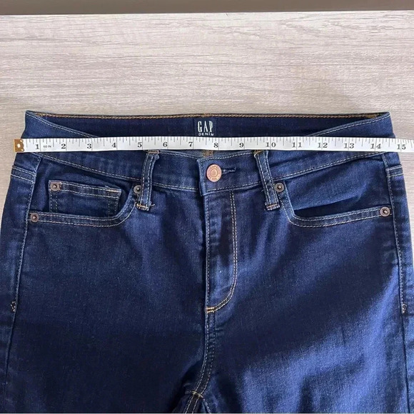 GAP Stretch True Skinny Rinsed Denim Jeans Size 29 - Picture 10 of 10